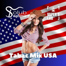 Лучшие пищевые ароматизаторы  Solub Arome Tabac Mix USA Американский табак