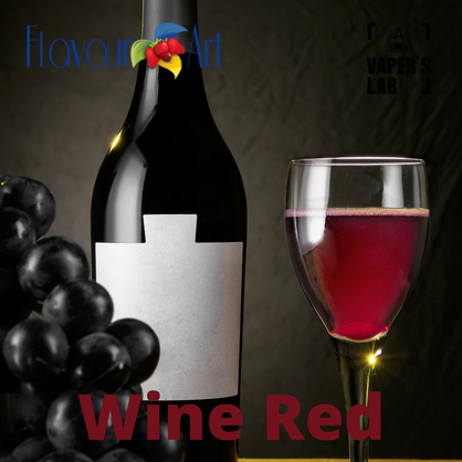 Фото на Аромку для вейпа FlavourArt Wine Red Красное вино