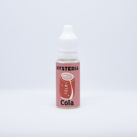 Відгуки на заправку для POD систем 30 мл 35 мг Hysteria Salt "Cola" 15 ml 