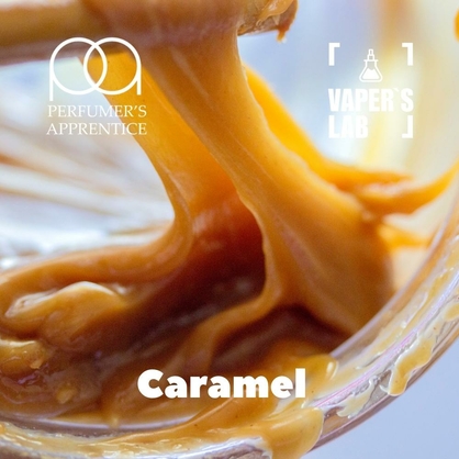 Фото, Відеоогляди на Натуральні ароматизатори для вейпів TPA "Caramel" (Карамель) 