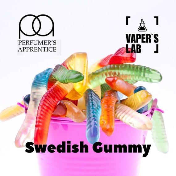 Відгуки на Преміум ароматизатор для електронних сигарет TPA "Swedish Gummy" (Мармеладні цукерки) 