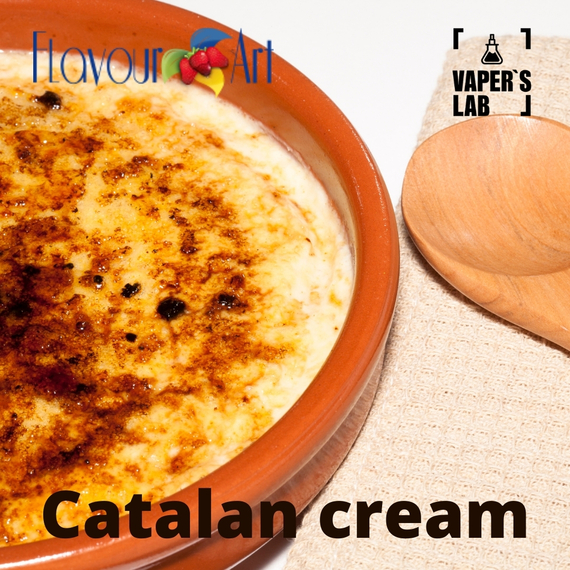 Відгуки на Ароматизатор для вейпа FlavourArt Catalan cream Каталонський крем