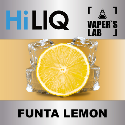 Фото на аромку HiLIQ Хайлик Funta Lemon Холодный Лимон