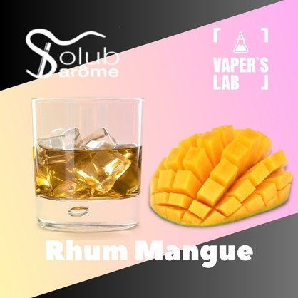 Фото, Видео, Aroma Фото, Видео, Компоненты для жидкостей Фото, Видео, Лучшие ароматизаторы для вейпа Solub Arome "Rhum Mangue" (Ром с манго) 