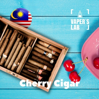 Фото на Ароматизатор для вейпа Malaysia flavors Cherry Cigar