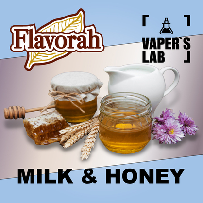 Фото на Ароматизатор Flavorah Milk & Honey Молоко і мед