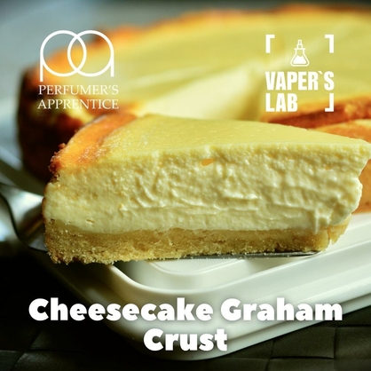 Фото, Відеоогляди на Найкращі ароматизатори для вейпа TPA "Cheesecake Graham Crust" (Сирний торт) 