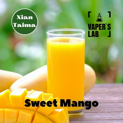 Фото, Видео, Ароматизаторы для самозамеса Xi'an Taima "Sweet Mango" (Сладкий манго) 