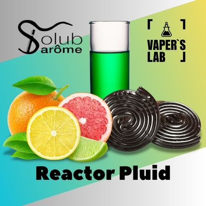 Фото, Відеоогляди на Ароматизатори для вейпа Solub Arome "Reactor Pluid" (Абсент лакриця та цитруси) 