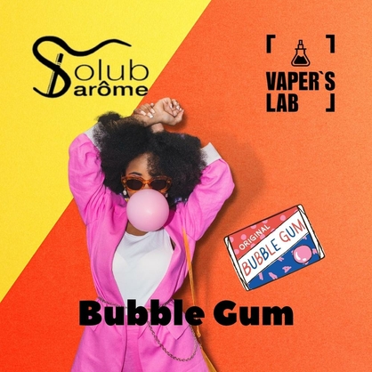 Фото, Відеоогляди на Компоненти для самозамісу Solub Arome "Bubble gum" (Жуйка) 