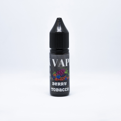 Фото, Видео для жидкости на солевом никотине XVape Salt "Berry Tobacco" 15 ml