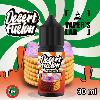 Фото жижа для пода dessert fusion salt graham cracker 30 ml