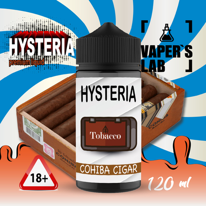 Фото жижа для вейпа купить hysteria cohiba cigar 100 ml