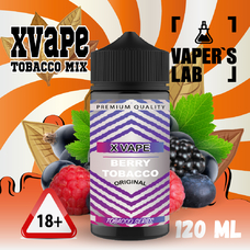 Жидкость для электронных сигарет с никотином XVape Berry Tobacco 120 мл