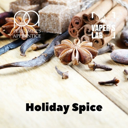 Фото, Видео, Премиум ароматизаторы для электронных сигарет TPA "Holiday Spice" (Корица Гвоздика Ваниль) 