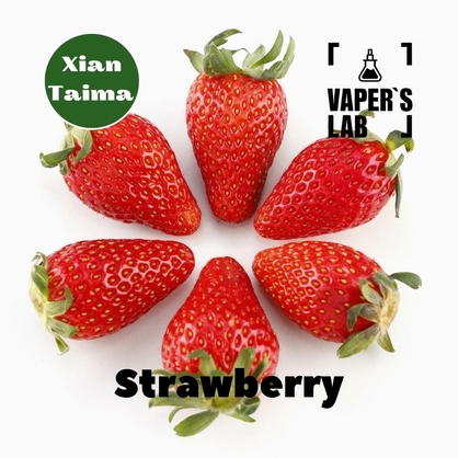 Фото, Видео, Пищевой ароматизатор для вейпа Xi'an Taima "Strawberry" (Клубника) 