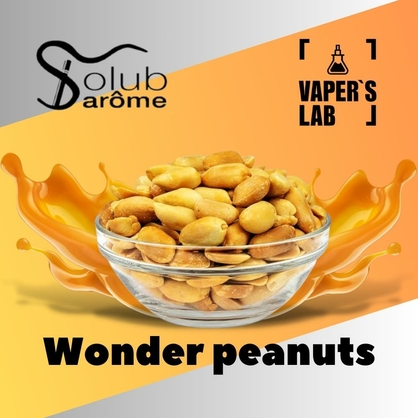 Фото, Видео, Ароматизатор для вейпа Solub Arome "Wonder peanuts" (Жареный арахис с карамелью) 