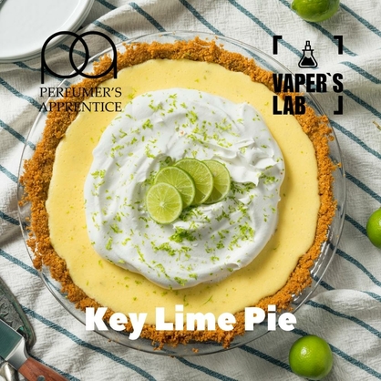 Фото, Відеоогляди на Преміум ароматизатор для електронних сигарет TPA "Key Lime Pie" (Лаймовий пиріг) 