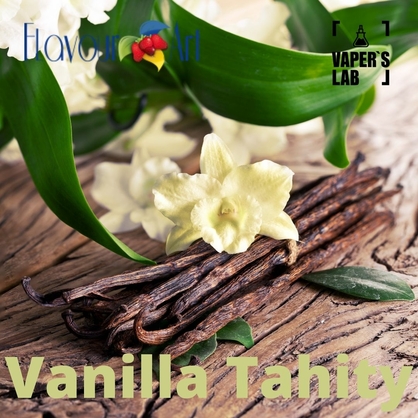 Фото на Аромку для вейпа FlavourArt Vanilla Tahity Таитянская ваниль