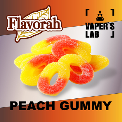 Фото на Aroma Flavorah Peach Gummy Персикові желейки
