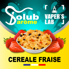 Аромки для вейпа Solub Arome "Céréale fraise" (Кукурудзяні пластівці з полуницею)