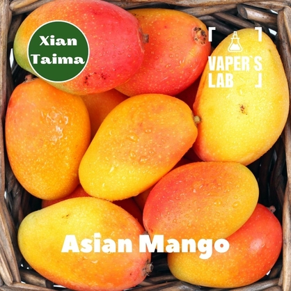 Фото, Відеоогляди на ароматизатор електронних сигарет Xi'an Taima "Asian Mango" (Азіатський манго) 
