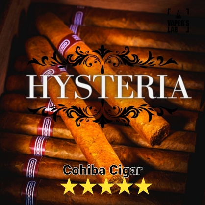 Фото жижа без никотина hysteria cohiba cigar 30 ml
