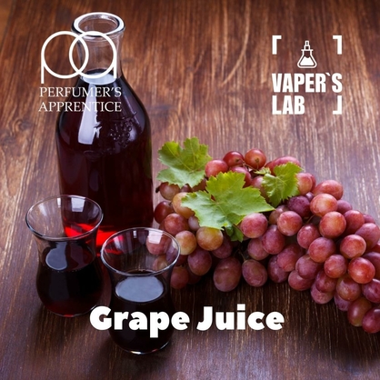 Фото, Відеоогляди на Ароматизатори для вейпа TPA "Grape Juice" (Виноградний сік) 