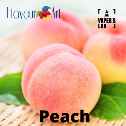 Фото, Відеоогляди на Аромку для вейпа FlavourArt Peach Персик