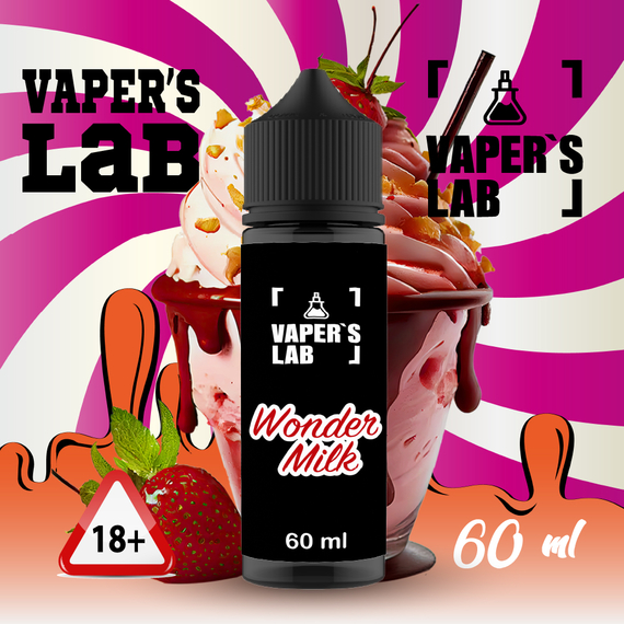 Відгуки на Заправки для вейпа Vapers Lab Wonder milk 60 ml