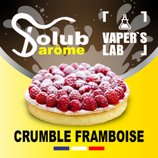 Ароматизатори для рідин Solub Arome "Crumble Framboise" (Малиновий пиріг)