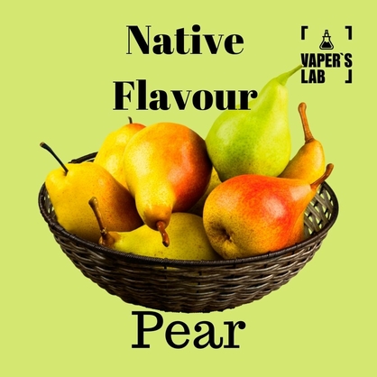 Фото купити рідину native flavour pear 120 ml