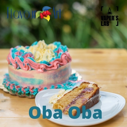 Фото, Відеоогляди на Аромки для вейпа FlavourArt Oba Oba Ванільні цукерки