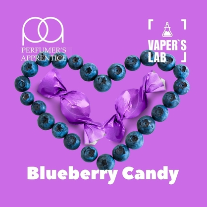 Фото, Видео, Ароматизатор для жижи TPA "Blueberry Candy" (Черничная конфета) 