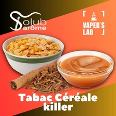 Ароматизатори для вейпа Solub Arome Tabac Céréale killer Тютюн з пластівцями та карамеллю