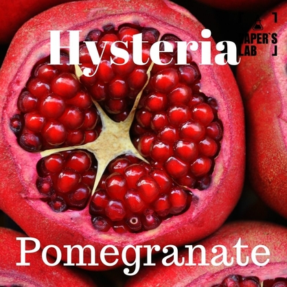 Фото, Видео на жижу для вейпа Hysteria Pomegranate 100 ml