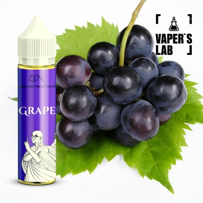 Фото, Видео на жижи без никотина Zen Grape