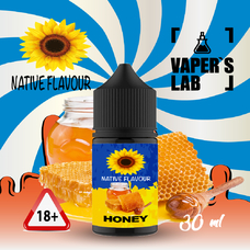 Солевая жидкость Native Flavour Honey 30 ml