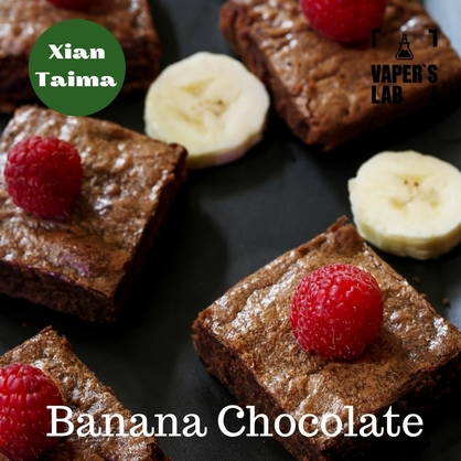 Фото, Видео, Арома для самозамеса Xi'an Taima "Banana Chocolate" (Банан с шоколадом) 