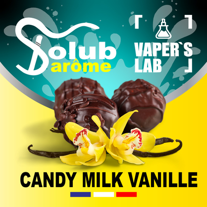 Фото, Відеоогляди на Aroma Solub Arome "Candy milk vanille" (Молочна цукерка з ваніллю) 