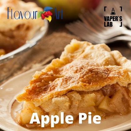 Фото, Відеоогляди на Аромки для вейпа. FlavourArt Apple Pie Яблучний пиріг
