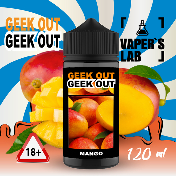 Отзывы  купить жидкость для вейпа geek out - манго 120 мл