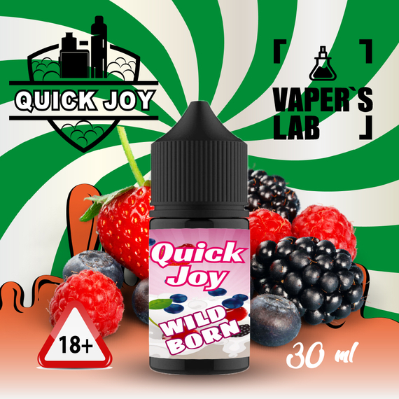 Отзывы на жижу для под системы Quick Joy Salt "Wild Born" 30 ml