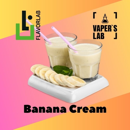 Фото на Аромку для вейпа Flavor Lab Banana Cream 10 мл