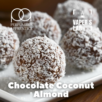 Фото, Видео, Ароматизатор для жижи TPA "Chocolate Coconut Almond" (Шоколад кокос и миндаль) 