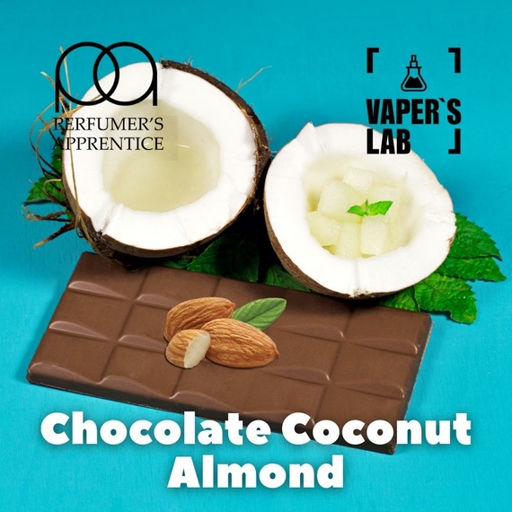 Отзывы на Основы и аромки TPA "Chocolate Coconut Almond" (Шоколад кокос и миндаль) 