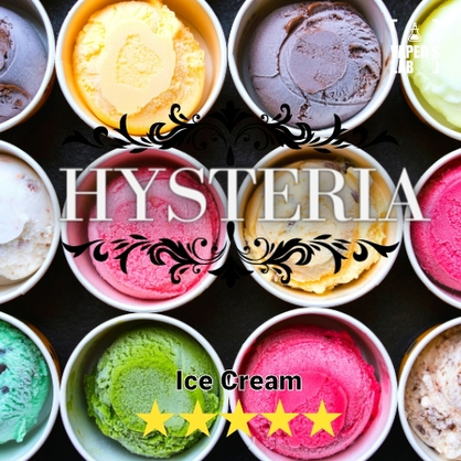 Фото жижи для вейпа hysteria ice cream 30 ml