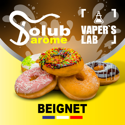 Фото, Видео, Ароматизатор для вейпа Solub Arome "Beignet" (Пончики) 