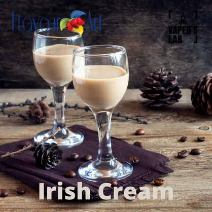 Фото, Відеоогляди на Аромку для вейпа FlavourArt Irish Cream Ірландський крем