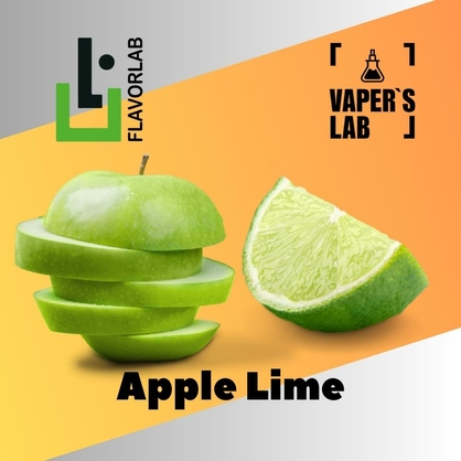 Фото, Відеоогляди на Ароматизатор Flavor Lab Apple Lime 10 мл